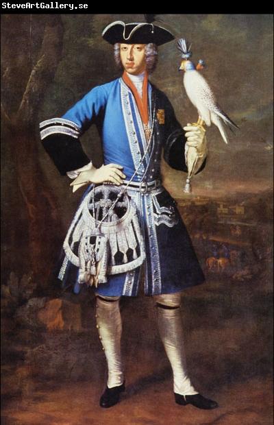 Peter Jakob Horemans Portrait of Clemens August as Falconer